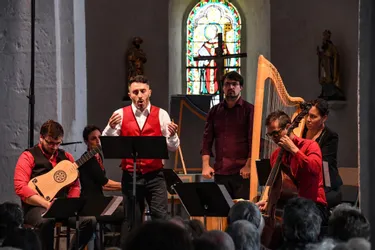 Bach en Combrailles (Puy-de-Dôme) et l'ensemble El Sol ont rendu hommage à la soprano Angélique Pourreyon