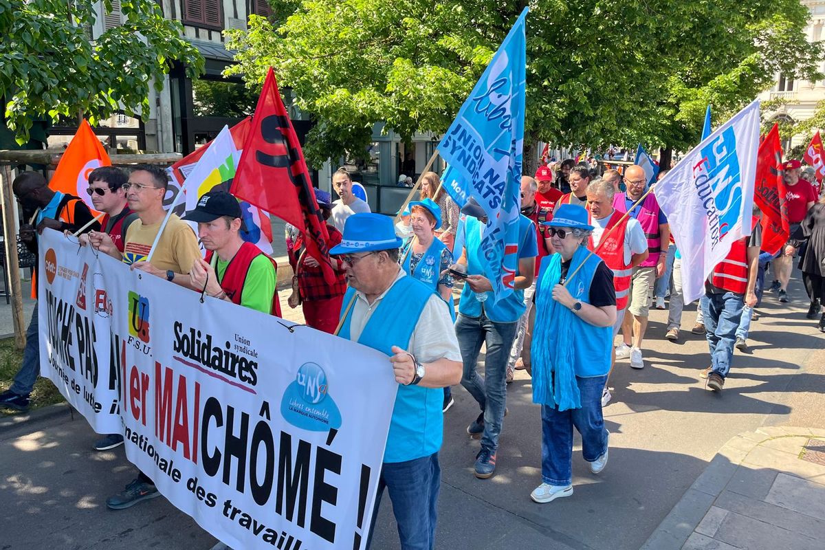 Manifestation du 1er mai : environ 400 personnes mobilisées à Auxerre et 160 à Sens
