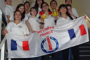 Les collégiens de Saint-Yorre champions de la First Lego League