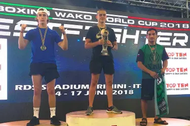 Valentin Blot vice-champion du monde