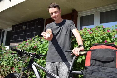 À 17 ans, le Riomois Paul Bibaut va partir découvrir l'horlogerie suisse à vélo