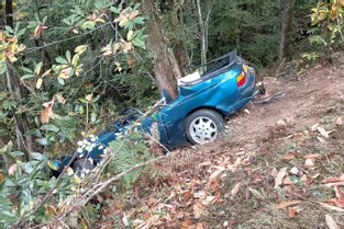 Une voiture termine contre un arbre à Dampniat (Corrèze) : un homme et une femme grièvement blessés