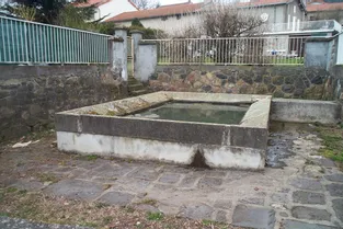 Les fontaines de Pardon en restauration
