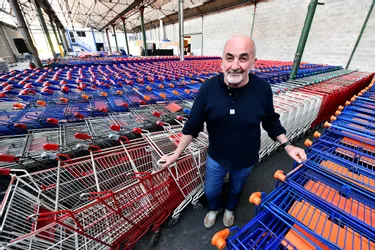Un patron corrézien, François Bernier, est le roi des chariots de supermarché en France