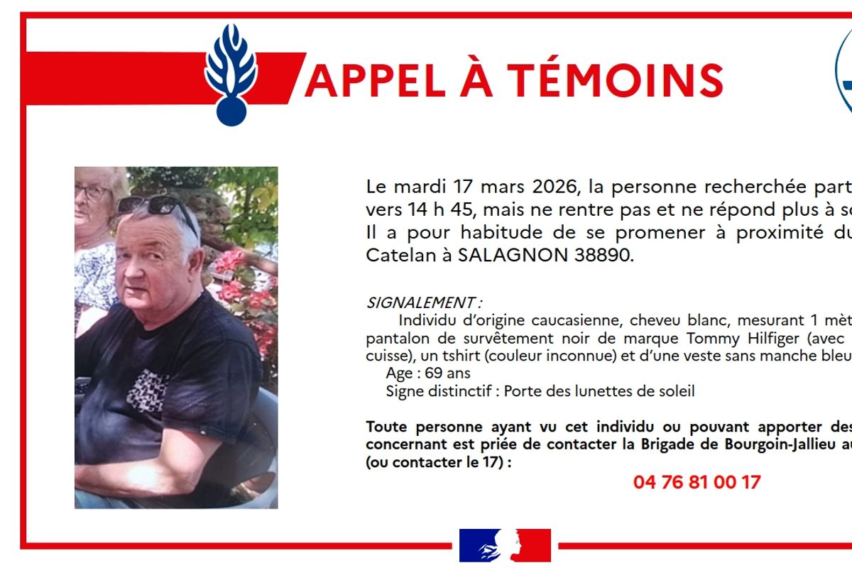 Un retraité de 69 ans porté disparu après une promenade : la ...
