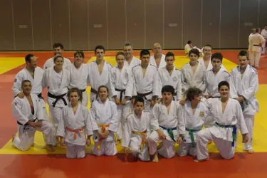 Bonne participation des judokas au stage