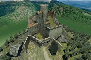 Projet de visite virtuelle du château de Léotoing sur tablette tactile