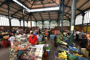 Le marché situé près de la gare à Clermont a subi des travaux et pourrait ouvrir davantage