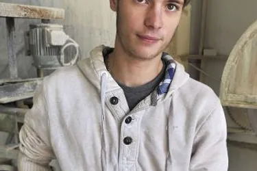 A 17 ans, le Corrézien, étudiant en Creuse, s’est fait un nom chez les tailleurs de pierre