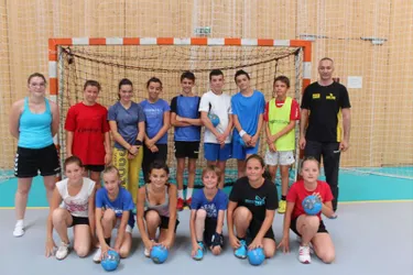 Préparation d’avant-saison avec les entraîneurs du Handball-Club Brivadois