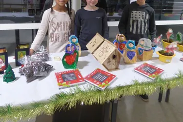 Les écoliers ont fait leur marché de Noël