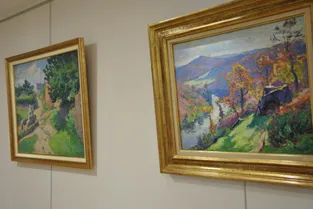 Deux toiles signées Paul Madeline, peintre ayant séjourné en Creuse, sont arrivées à l’Hôtel Lépinat