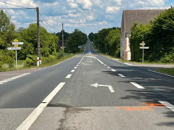 Un chantier de réfection de la chaussée s'annonce entre La Loupe et Nogent-le-Rotrou du 22 mai au 6 juin 2025 - L’Écho Républicain