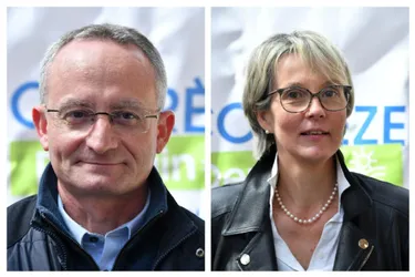 Eric Ziolo et Marie-Laure Vidal élus conseillers départementaux de Haute Dordogne (Corrèze)