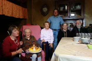 Berthe Provost a fêté ses 104 ans