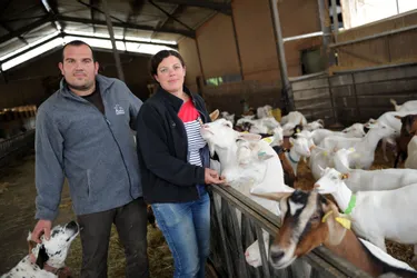 Deux éleveurs de Saint-Léopardin-d'Augy (Allier) ont offert des chevreaux aux services de secours