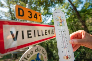 Le mercure dépasse les 30°C en Auvergne ce samedi : 30,9°C à Vieillevie dans le Cantal