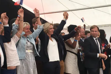 Depuis Brive (Corrèze), Valérie Pécresse, candidate à la présidentielle, l'assure : "Je suis là pour gagner"
