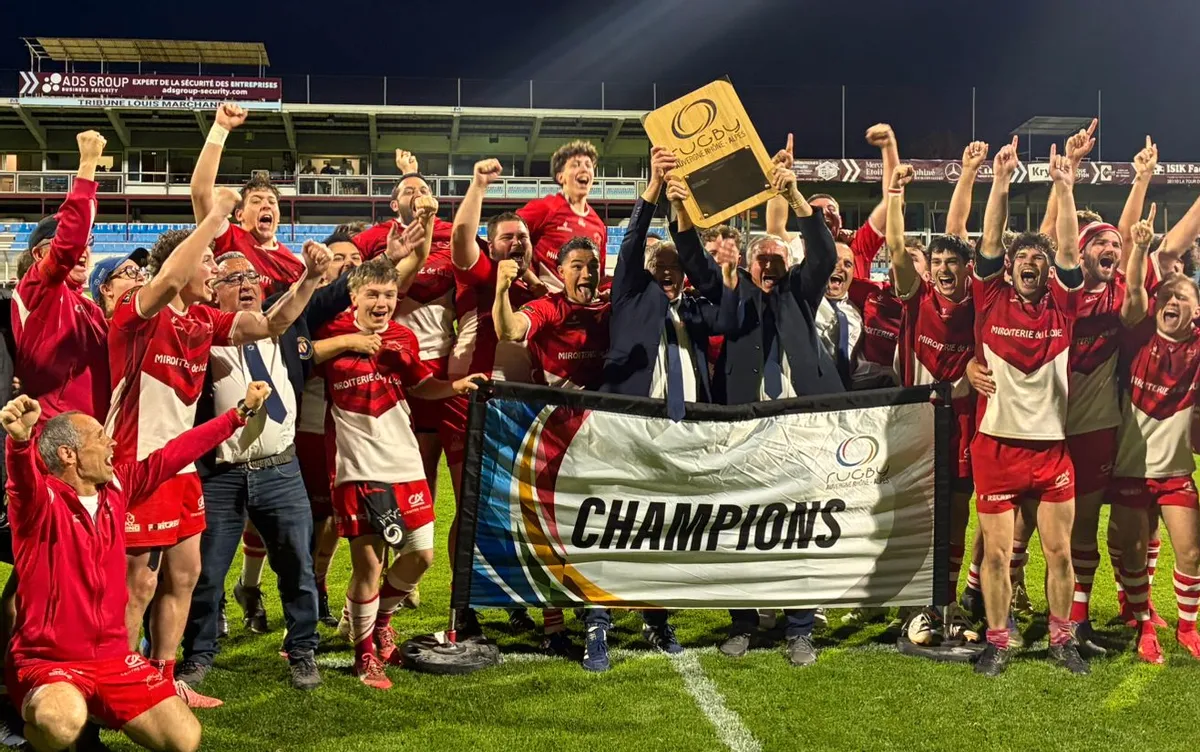 Rugby : Commentry champion AuRA de Régionale 1... 