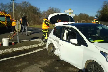 Une collision à Condat-en-Combraille (Puy-de-Dôme) fait quatre blessés légers, dont un enfant de quatre ans