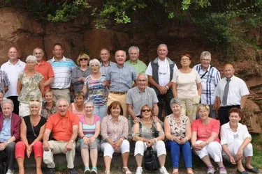Avec l’Amicale des retraités en Corrèze