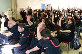 La grève des sapeurs-pompiers du Puy-de-Dôme continue sur sa lancée