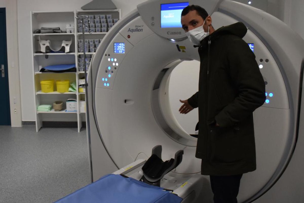 Déjà 135 examens au nouveau scanner - La Montagne