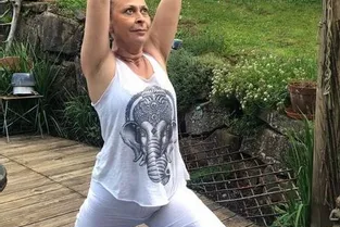 Sylvie Borderie enseigne le yoga et ses bienfaits au Vigean