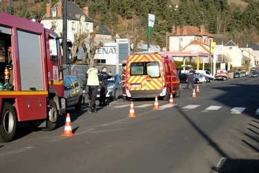 Cinq blessés à Saint-Flour dans un accident de la route, dont deux jeunes enfants