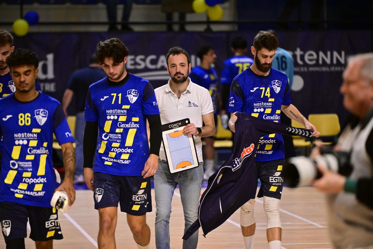 L'USO Nevers handball coule à nouveau contre le dauphin de sa poule en Nationale 2, Longvic