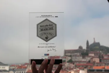 TF1 : Le Puy-en-Velay reçoit le trophée de Plus beau marché d'Auvergne