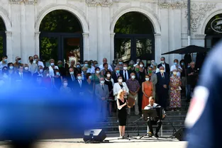 Huit photos marquantes de cette cérémonie du 14 juillet pas comme les autres à Brive (Corrèze)