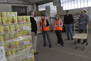 248 tonnes collectées par les logisticiens de l’aide alimentaire