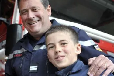 Depuis l’enfance, les Ardoisiens Daniel et Axel Michalon ont toujours voulu être sapeurs-pompiers