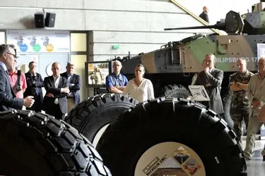 Michelin présente son offre pneumatique pour les véhicules militaires à Eurosatory