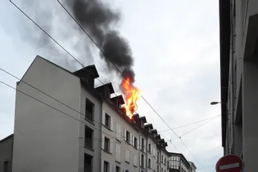 Un incendie rue Turgot à Limoges a détruit un appartement