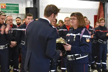 L’adjudant Mireille Guégan-Senac quitte les sapeurs-pompiers d'Ambert