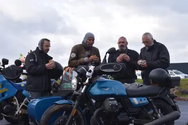 Les motards en "pèlerinage" à Millevaches font une halte à Brive