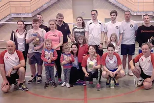 Tournoi de badminton : un bon moment