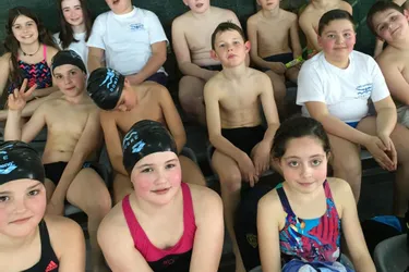 Tests réussis pour les jeunes nageurs