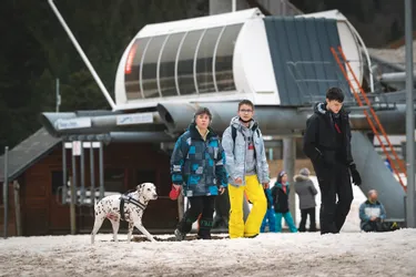La station de ski du Lioran (Cantal) à l'heure du couvre-feu