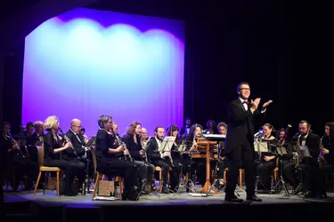 L'Orchestre d'Harmonie de Vichy a conquis le public lors de son concert du nouvel an