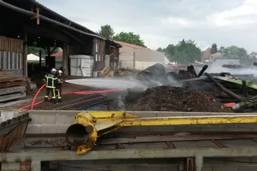 Départ de feu dans une scierie, 25 pompiers mobilisés