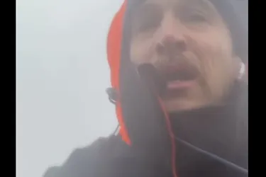 Guillaume Canet se filme dans le brouillard du Sancy : « Tout roule ! »