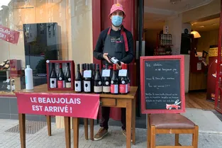 Couleur morose pour le beaujolais nouveau cuvée 2020 à Clemont-Ferrand