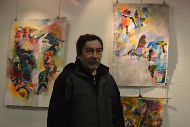 Franck Bertoli fait dialoguer couleurs et mouvements