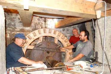 Moulin de la Tranchère : la restauration se poursuit