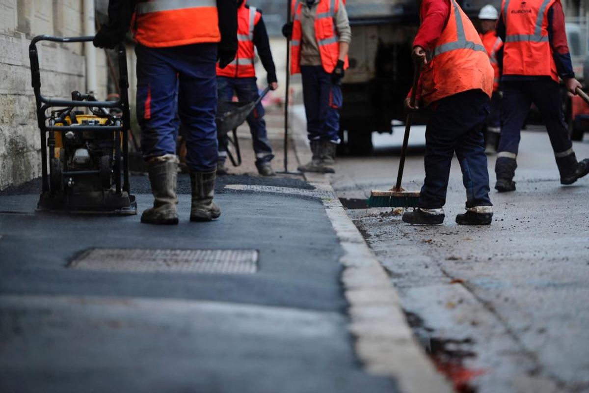 Neuvy sur loire. Les travaux se poursuivent