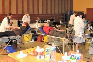 56 dons à la collecte de sang