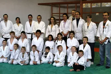 Les jeunes judokas invitent leurs parents